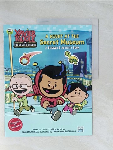 【書寶二手書T1／少年童書_Y12】A Night at the Secret Museum: A Sticker & Activity Book_Degennaro, Gabriella
