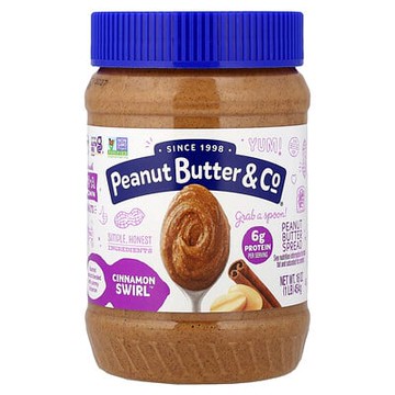 Peanut Butter & Co., 花生塗醬，肉桂卷，1 lb（454 克）