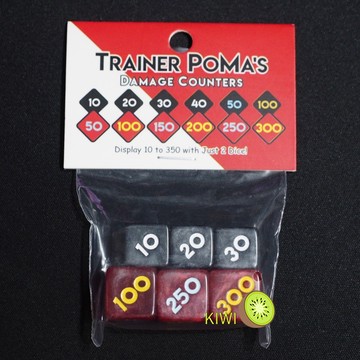 KIWI 🥝 PTCG 限定配色 Trainer POMA'S 傷害骰 骰子 傷害指示物 珍珠配色 賣場限定 寶可夢周邊