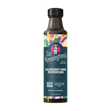 Sir Kensington's Keto & Paleo Pink Peppercorn Raspberry Vinaigrette Gluten-Free Dressing & Marinade 8.45 oz
