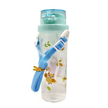 Sanpuli 山蒲利 吸管水壺  popokiki 綠色 + 透明  500ml  1個