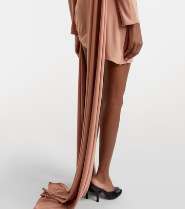 The New Arrivals Ilkyaz Ozel Draped gathered minidress
