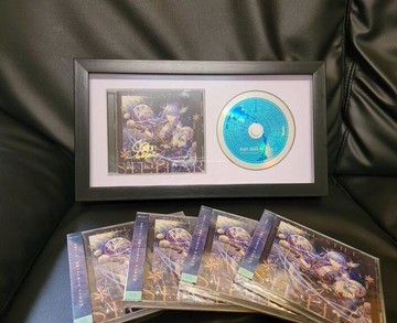 快速出貨 相框中空立體CD簽名碟片黑膠框唱片專輯展示掛墻訂制黏土手工像架