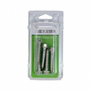 651 白鐵水泥螺絲1/4X1-1/2