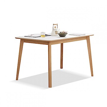 源氏木語樂岩實木岩板餐桌1.4M Y166R01 (H014384188)