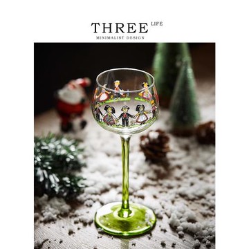 Tlife·Sars·酒具玻璃高腳杯紅酒杯創意香檳雞尾酒杯可愛 | 薩斯