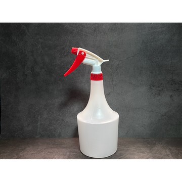 白紅 28/400耐酸鹼噴頭＋HDPE 1000ml噴瓶｜耐油類｜1cc輸出｜清潔劑/汽車美容/包膜施工適用專用噴瓶