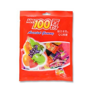 軟糖 一百份 綜合水果味QQ軟糖 300g