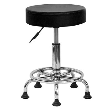 21C Trend 加大坐墊旋轉工作椅 009B 固定腳  黑色  1組