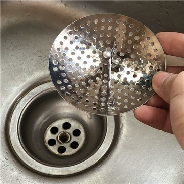 【可開收據】不鏽鋼水槽過濾網 下水快傘形殘渣隔網 防止不水道堵塞 濾水隔渣網漏 HJDD