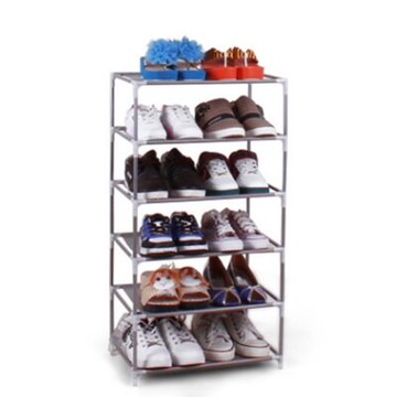 鞋櫃6層帆布鞋架-簡易多功能DIY加厚居家用品73fu5【獨家進口】【米蘭精品】