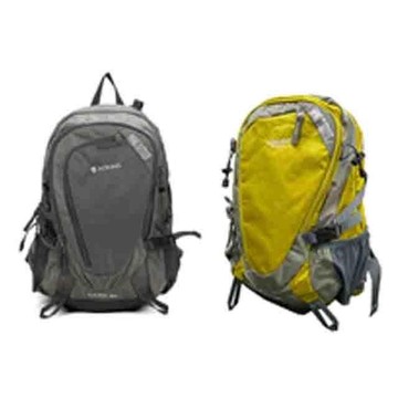 後背包大容量25L護脊電腦胸扣防盜拉鍊附防水雨罩尼龍布