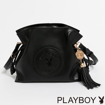 PLAYBOY - 斜背包  Minimalist系列 - 黑色