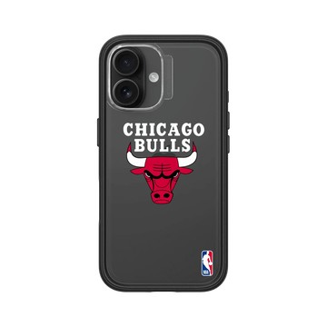 iPhone 16 Mod NX 黑 - NBA - Logo-芝加哥公牛 Chicago Bulls - Light