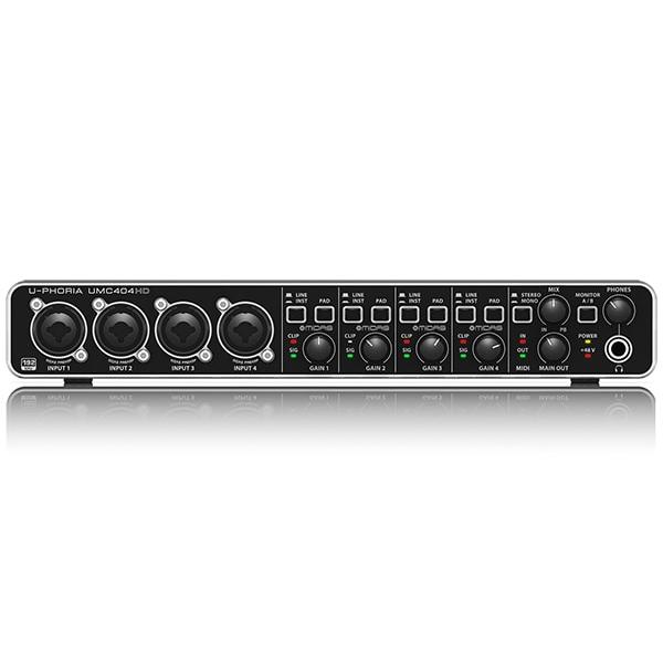 BEHRINGER（ベリンガー） USB接続オーディオインターフェイス UMC404HD オーディオインターフェイス