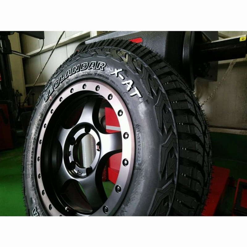 サマータイヤ ヨコハマ ジオランダー X-AT 195R16 ジムニー JB64