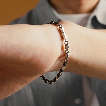 Unisex | 極晝系列 - 輝石 * 不鏽鋼手鍊