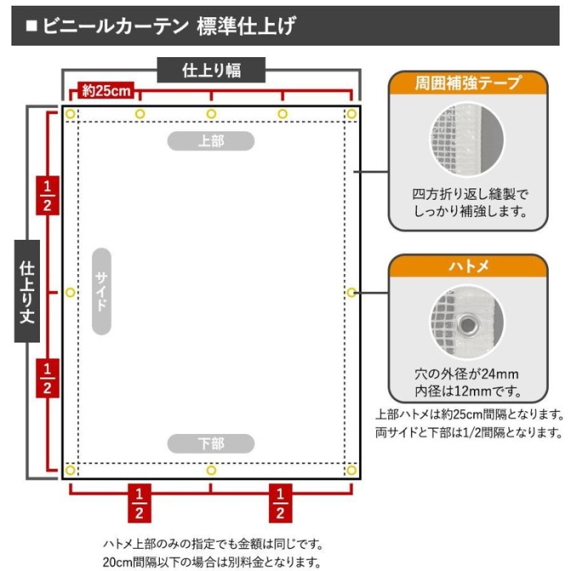 ビニールカーテン 防寒 耐寒 屋外 工場 ビニールシート 半透明 糸入り