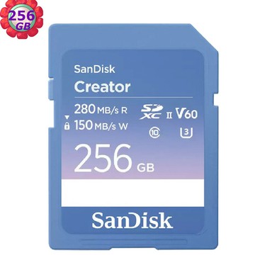SanDisk 256G 256GB Creator extreme pro SD 280MB/s SDSDXEP V60 U3 相機記憶卡