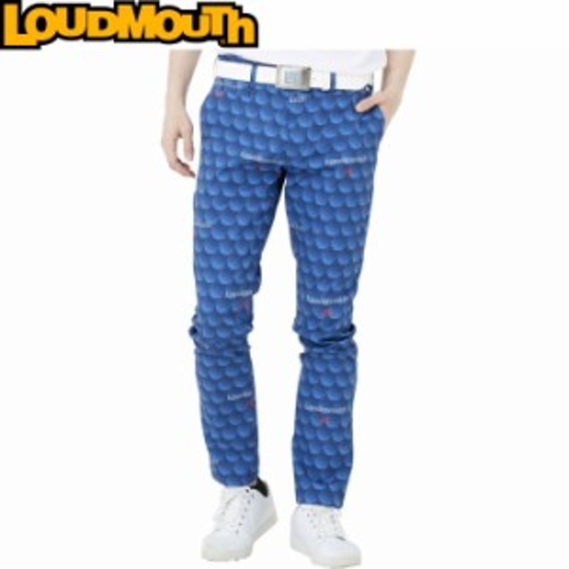 Loudmouth ラウドマウス テーパード ロングパンツ ネイビー 762302-997