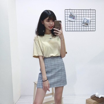 【KT USA】NIKE 女版 短T  Nike NSW Essential Swoosh Tee 落肩 短T 刺繡款