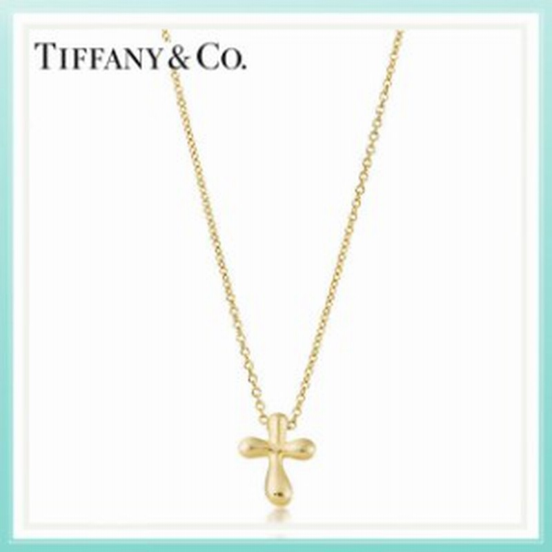 ティファニー Tiffany クロス ペンダント ミニ ネックレス K18 イエローゴールド 通販 Lineポイント最大1 0 Get Lineショッピング