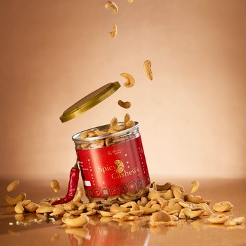 【檳皇堅果】腰麻香 200g｜官方旗艦店｜低溫烘焙 紅外線真空烘焙 腰果 堅果 下午茶 零食 麻辣腰果 調味堅果