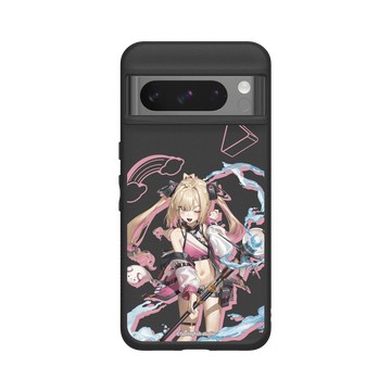 Pixel 8 Pro SolidSuit 黑 - 瑟拉斯蒂歐 - 白白虹 - 戰術泳裝白比手機殼殼