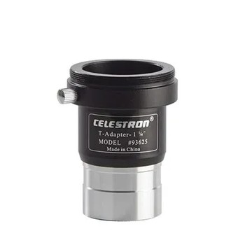 美國CELESTRON星特朗1 1/4"折射式反射式望遠鏡接上單眼相機鏡頭轉接環攝影接管93625