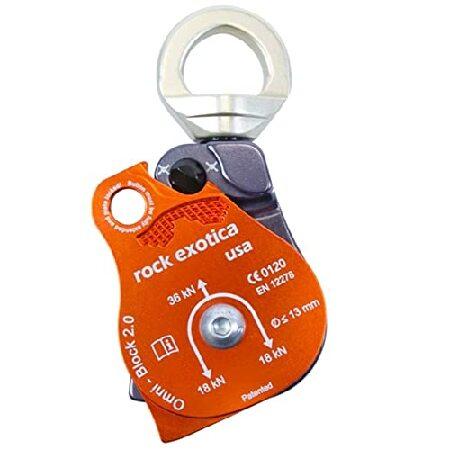 Rock Exotica P53 Omni-Block 2.0 Inch Swivel Pulley 141［並行輸入］-