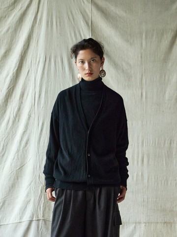 復古文青 / 羊絨針織開衫 / 毛衣外套