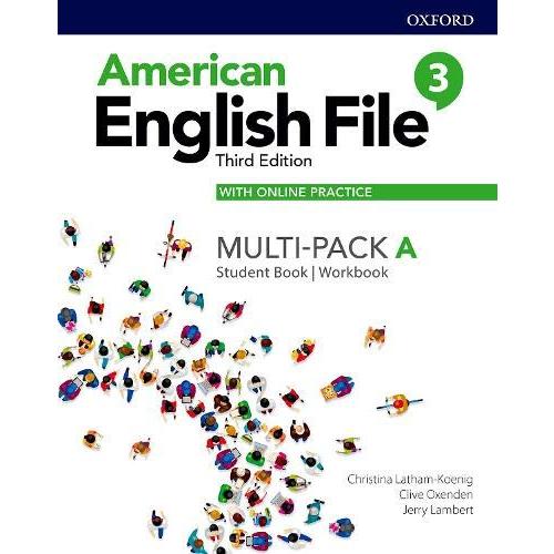 American English File E Level Student Book Workbook Multi-Pack A with Online Practice