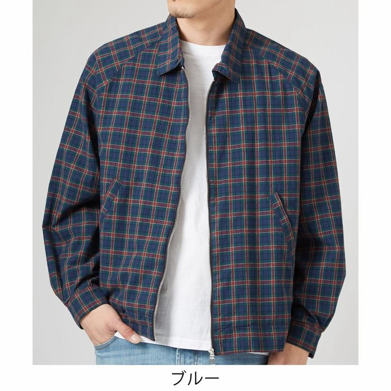 J.PRESS ブルゾン　スウィングトップ　サイズM ジャケット　チェック J.PRESS ブルゾン スウィングトップ サイズM ジャケット チェック