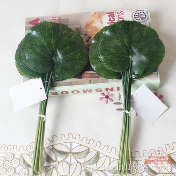 仿真小荷葉仿真樹葉裝飾 植物墻裝飾配材 園林布景假葉子