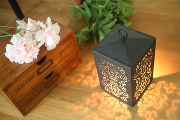 宮廷風窗花融蠟燈/蠟燭暖燈-可調光-預購商品