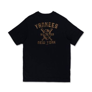 NEW ERA 男女 短袖上衣 ESSENTIAL 紐約洋基 NE14364819