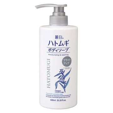 KUMANO 熊野油脂 麗白 薏仁明亮沐浴乳  1個  600ml