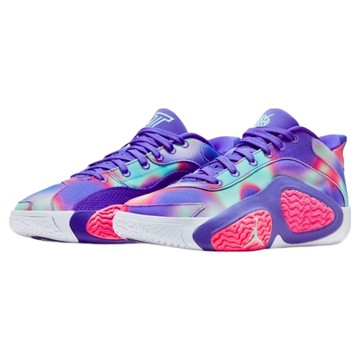 NIKE 耐吉 兒童款 JORDAN TATUM 2 GS 籃球鞋 HF5632-400  紅藍渲染  23.5cm