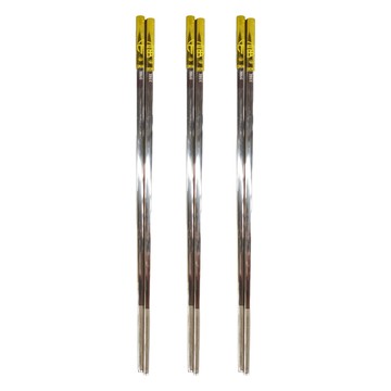 中式餐具 316不鏽鋼筷子 香檳金  單件  3雙