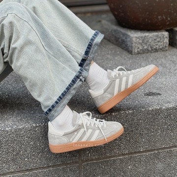 ADIDAS HANDBALL SPEZIAL 麂皮灰 焦糖底 休閒鞋 IG1966