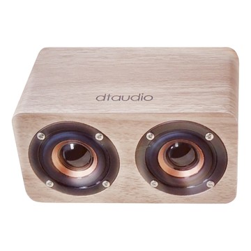 DTAudio K5A 木質藍芽喇叭 藍芽5.2 細膩音色 6W大輸出  淺色