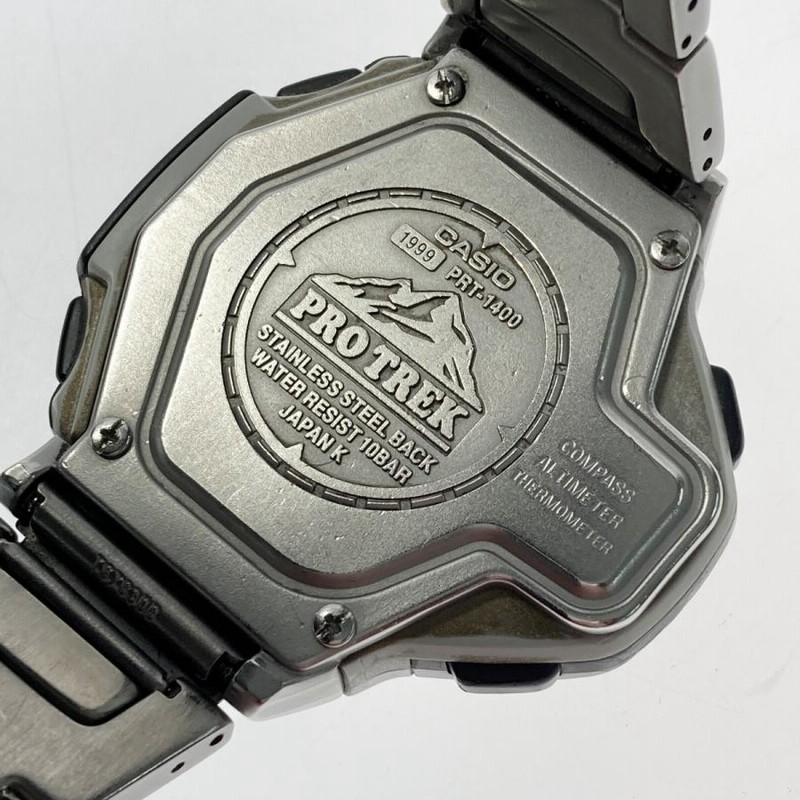 CASIO カシオ プロトレック デジタル PRT-1400 クォーツ メンズ 腕時計 PRO TREK 傷や汚れあり | LINEブランドカタログ