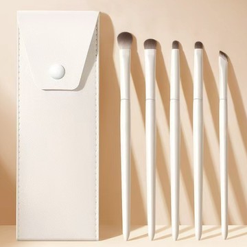 【TreeShop不賺錢就是要給你們入手】初學者  五件套 雲瓷 眼影刷組(贈化妝袋) 臥蟬 眼影 陰影 斜角 筆刷