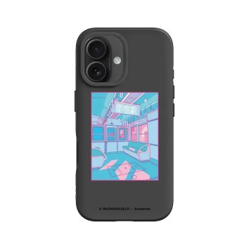 iPhone 16 SolidSuit 黑 - Denise Rashidi (Surudenise) - Tokyo Train 東京列車