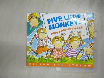 【書寶二手書T4／少年童書_R9Q】Five Little Monkeys Play Hide-And-Seek_Christelow, Eileen