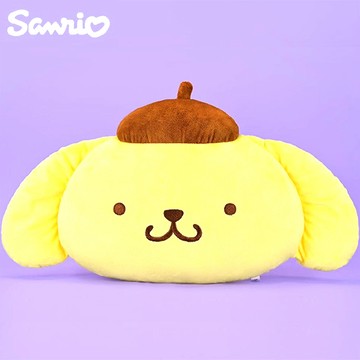 Sanrio 布丁狗抱枕玩偶午睡枕午安枕靠墊靠枕頭型抱枕 892617(生日禮物 聖誕節)【小品館】