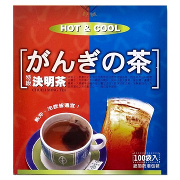 永發茗茶 特級決明茶  4.5g  100包  1盒