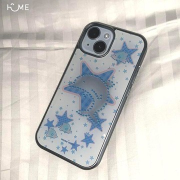 韓系ins星星海豚適用iphone17promax保護殼16/15/14/13/12/11手機殼防摔保護