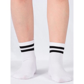 一哥四季襪春秋運動襪學生畢業照校服襪竹纖維銀離子防臭襪中筒襪