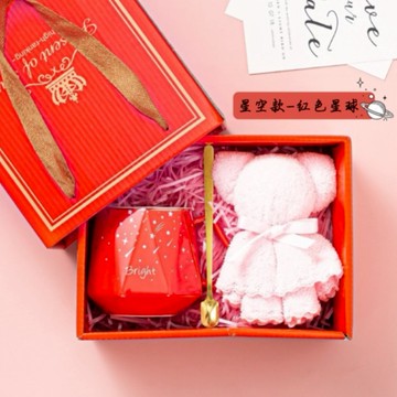 【Giftpro 高定客製】星空款【紅色星球】精緻送禮禮盒